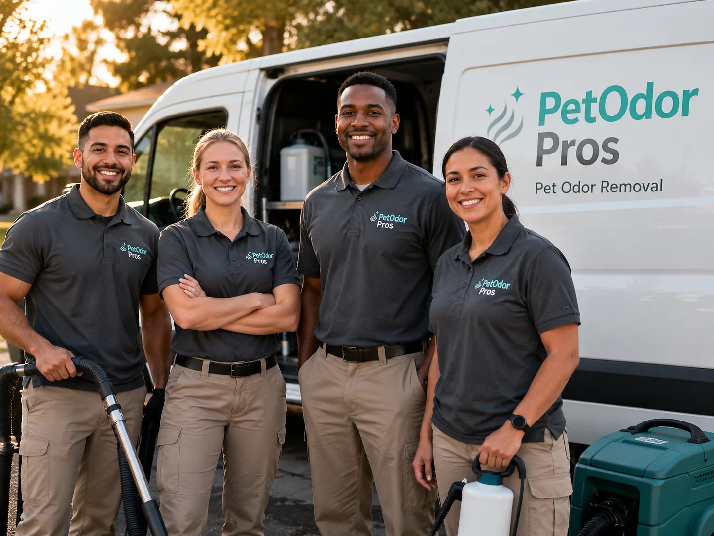 Pet Odor Removal team serving Fairchild Air Force Base, WA
